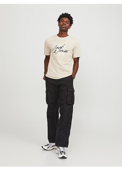 Jack &amp; Jones Koszulka w kolorze beżowym ze sklepu Limango Polska w kategorii T-shirty męskie - zdjęcie 171946644