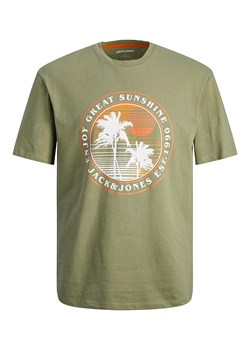 Jack &amp; Jones Koszulka w kolorze zielonym ze sklepu Limango Polska w kategorii T-shirty męskie - zdjęcie 171946882