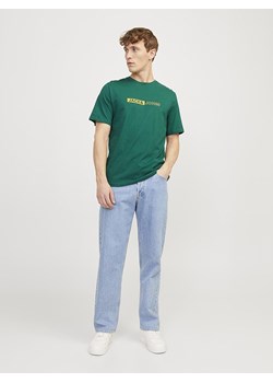 Jack &amp; Jones Koszulka w kolorze zielonym ze sklepu Limango Polska w kategorii T-shirty męskie - zdjęcie 171946991