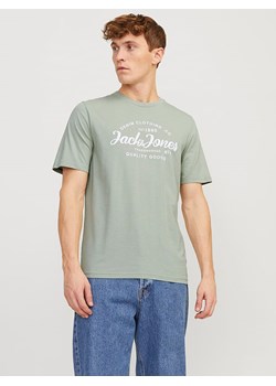 Jack &amp; Jones Koszulka w kolorze zielonym ze sklepu Limango Polska w kategorii T-shirty męskie - zdjęcie 171947314