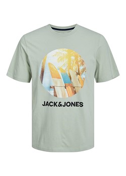 Jack &amp; Jones Koszulka w kolorze zielonym ze sklepu Limango Polska w kategorii T-shirty męskie - zdjęcie 171947330