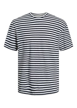 Jack &amp; Jones Koszulka w kolorze biało-czarnym ze sklepu Limango Polska w kategorii T-shirty męskie - zdjęcie 171947411