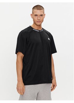 adidas T-Shirt IJ6460 Czarny Loose Fit ze sklepu MODIVO w kategorii T-shirty męskie - zdjęcie 171948351