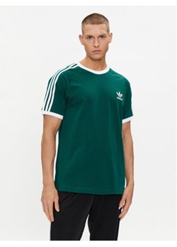 adidas T-Shirt adicolor Classics 3-Stripes IM9387 Zielony Slim Fit ze sklepu MODIVO w kategorii T-shirty męskie - zdjęcie 171948464