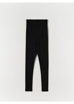 Sinsay - Legginsy MAMA - czarny ze sklepu Sinsay w kategorii Spodnie ciążowe - zdjęcie 171950062