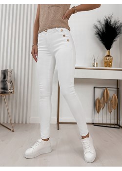 spodnie bunio białe l/40 ze sklepu UBRA w kategorii Spodnie damskie - zdjęcie 171951103