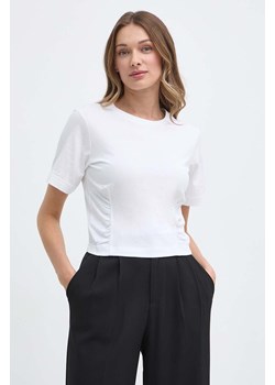 Silvian Heach t-shirt bawełniany damski kolor biały ze sklepu ANSWEAR.com w kategorii Bluzki damskie - zdjęcie 171951332