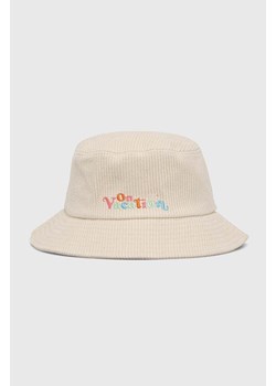 On Vacation kapelusz bawełniany kolor beżowy bawełniany ze sklepu ANSWEAR.com w kategorii Kapelusze męskie - zdjęcie 171951351
