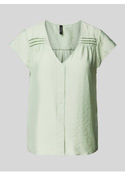 Bluzka z dekoltem w serek model ‘JOSIE’ ze sklepu Peek&Cloppenburg  w kategorii Koszule damskie - zdjęcie 171951870