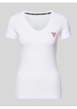 T-shirt z dekoltem w serek ze sklepu Peek&Cloppenburg  w kategorii Bluzki damskie - zdjęcie 171951903