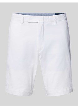 Szorty o kroju slim stretch fit w jednolitym kolorze ze sklepu Peek&Cloppenburg  w kategorii Spodenki męskie - zdjęcie 171951964