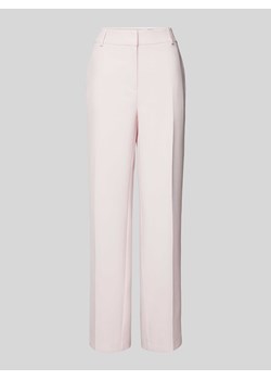Spodnie materiałowe z szeroką nogawką w kant model ‘RITA’ ze sklepu Peek&Cloppenburg  w kategorii Spodnie damskie - zdjęcie 171952080