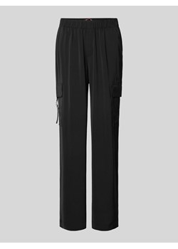 Spodnie cargo o kroju slim fit z elastycznym pasem ze sklepu Peek&Cloppenburg  w kategorii Spodnie damskie - zdjęcie 171952120