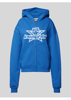 Bluza rozpinana z nadrukiem z logo model ‘SUPERSTAR’ ze sklepu Peek&Cloppenburg  w kategorii Bluzy damskie - zdjęcie 171952134