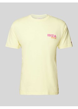 T-shirt z nadrukiem ze sloganem ze sklepu Peek&Cloppenburg  w kategorii T-shirty męskie - zdjęcie 171952161