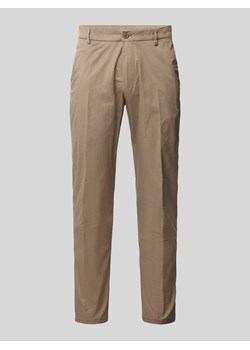 Spodnie w jednolitym kolorze model ‘Ajend’ ze sklepu Peek&Cloppenburg  w kategorii Spodnie męskie - zdjęcie 171952183