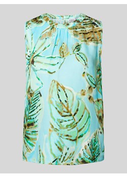 Top bluzkowy z kwiatowym wzorem ze sklepu Peek&Cloppenburg  w kategorii Bluzki damskie - zdjęcie 171952184