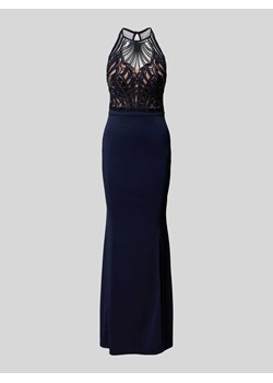 Długa sukienka w jednolitym kolorze ze sklepu Peek&Cloppenburg  w kategorii Sukienki - zdjęcie 171952343