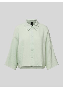 Bluzka krótka z rękawem o dł. 3/4 model ‘NATALI’ ze sklepu Peek&Cloppenburg  w kategorii Koszule damskie - zdjęcie 171952372