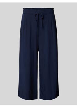Spodnie z wiskozy o skróconym kroju ze sklepu Peek&Cloppenburg  w kategorii Spodnie damskie - zdjęcie 171952401