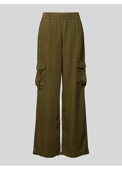 Spodnie cargo o kroju regular fit z wpuszczanymi kieszeniami w stylu francuskim ze sklepu Peek&Cloppenburg  w kategorii Spodnie damskie - zdjęcie 171952430