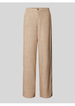Spodnie z bocznymi,wpuszczanymi kieszeniami model ‘Luigi’ ze sklepu Peek&Cloppenburg  w kategorii Spodnie damskie - zdjęcie 171952491