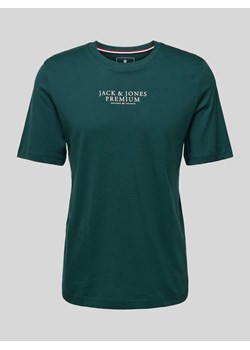 T-shirt z nadrukiem z logo ze sklepu Peek&Cloppenburg  w kategorii T-shirty męskie - zdjęcie 171952553