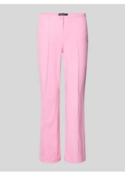 Spodnie materiałowe z poszerzaną nogawką o skróconym kroju model ‘ROS EASY KICK’ ze sklepu Peek&Cloppenburg  w kategorii Spodnie damskie - zdjęcie 171952604