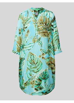 Sukienka tunikowa o długości do kolan z wiskozy z kwiatowym wzorem ze sklepu Peek&Cloppenburg  w kategorii Sukienki - zdjęcie 171952674