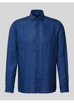 Koszula casualowa o kroju regular fit z lnu model ‘Steven’ ze sklepu Peek&Cloppenburg  w kategorii Koszule męskie - zdjęcie 171952801