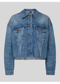 Kurtka jeansowa z kieszeniami z patką na piersi ze sklepu Peek&Cloppenburg  w kategorii Kurtki damskie - zdjęcie 171952902