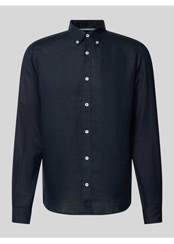 Koszula casualowa z lnu ze sklepu Peek&Cloppenburg  w kategorii Koszule męskie - zdjęcie 171952913