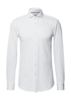 Koszula biznesowa o kroju slim fit z fakturowanym wzorem ze sklepu Peek&Cloppenburg  w kategorii Koszule męskie - zdjęcie 171952980
