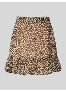 Spódnica mini ze zwierzęcym nadrukiem model ‘SMILLA’ ze sklepu Peek&Cloppenburg  w kategorii Spódnice - zdjęcie 171953020