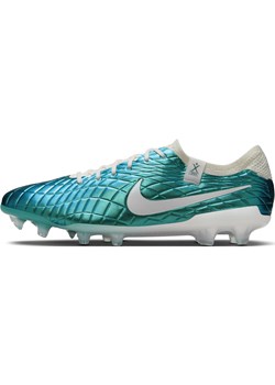 Korki piłkarskie typu low top na twardą murawę Nike Tiempo Emerald Legend 10 Elite - Zieleń ze sklepu Nike poland w kategorii Buty sportowe męskie - zdjęcie 171953073