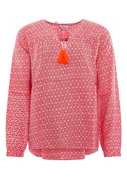 Zwillingsherz Bluzka &quot;Blossom&quot; w kolorze różowo-pomarańczowym ze sklepu Limango Polska w kategorii Bluzki damskie - zdjęcie 171954312