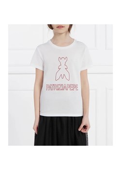 Patrizia Pepe T-shirt | Regular Fit ze sklepu Gomez Fashion Store w kategorii Bluzki dziewczęce - zdjęcie 171954901