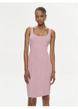 Pinko Sukienka codzienna 102866 A0IM Różowy Slim Fit ze sklepu MODIVO w kategorii Sukienki - zdjęcie 171956193