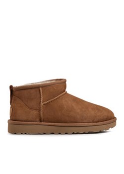 Ugg Śniegowce W Classic Ultra Mini 1116109 Brązowy ze sklepu MODIVO w kategorii Śniegowce damskie - zdjęcie 171956200