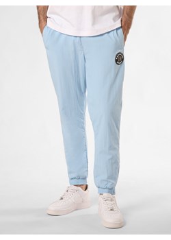 Karl Kani Spodnie Mężczyźni Sztuczne włókno jasnoniebieski jednolity ze sklepu vangraaf w kategorii Spodnie męskie - zdjęcie 171956723