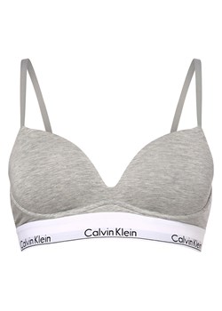 Calvin Klein Damski biustonosz push-up Kobiety Bawełna szary marmurkowy ze sklepu vangraaf w kategorii Biustonosze - zdjęcie 171956732