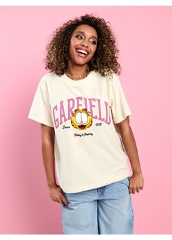 Sinsay - Koszulka Garfield - kremowy ze sklepu Sinsay w kategorii Bluzki dziewczęce - zdjęcie 171958211