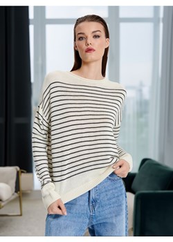 Sinsay - Sweter w paski - wielobarwny ze sklepu Sinsay w kategorii Swetry damskie - zdjęcie 171958264