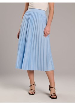 Sinsay - Spódnica midi plisowana - błękitny ze sklepu Sinsay w kategorii Spódnice - zdjęcie 171958270