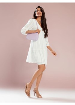 Sinsay - Sukienka mini - biały ze sklepu Sinsay w kategorii Sukienki - zdjęcie 171958272