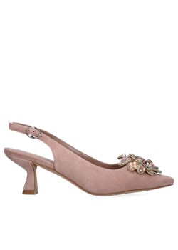 Różowe sandały Louise, Alma en Pena, Sandały,AM0030-01, Konopka Shoes ze sklepu Konopka Shoes w kategorii Czółenka - zdjęcie 171958804