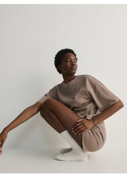 Reserved - Dwuczęściowa piżama - fioletowy ze sklepu Reserved w kategorii Piżamy damskie - zdjęcie 171958904