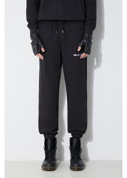 Helly Hansen spodnie dresowe kolor czarny gładkie ze sklepu PRM w kategorii Spodnie męskie - zdjęcie 171962221