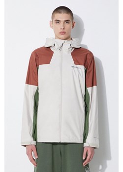 Columbia kurtka outdoorowa Inner Limits III kolor beżowy 2071215 ze sklepu PRM w kategorii Kurtki męskie - zdjęcie 171962413