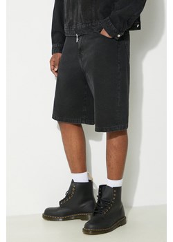 Carhartt WIP szorty jeansowe Landon męskie kolor czarny I030469.8906 ze sklepu PRM w kategorii Spodenki męskie - zdjęcie 171962734